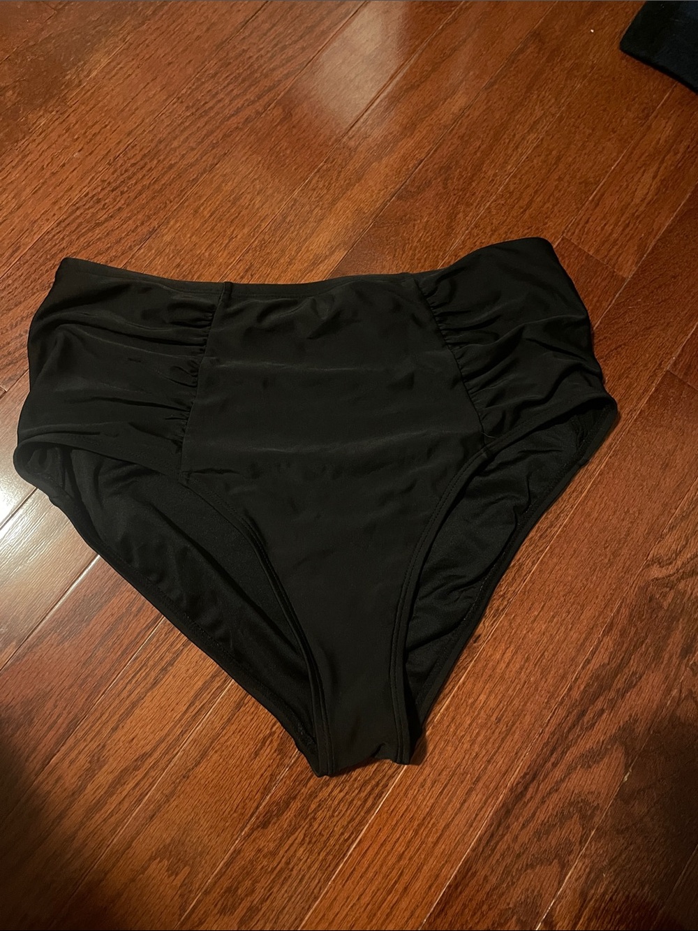 Old Navy High-Waist Black Swim Shorts